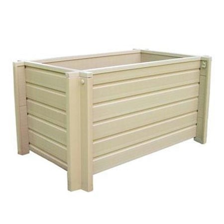 New Age Pet New Age Pet EPLT103R30 Ecochoice 30 in. Square Planter EPLT103R30